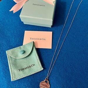Tiffany & Co. Silver Heart Necklace